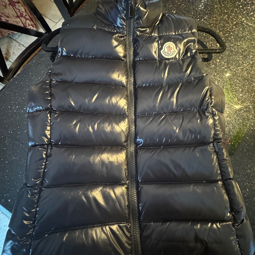 Moncler Black Ghany Vest